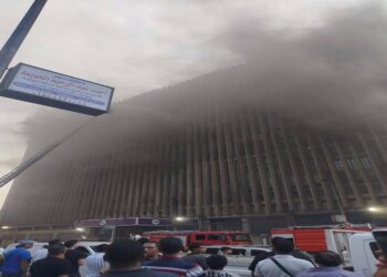 المصرية للاتصالات: حصر أضرار حريق سنترال رمسيس.. وجميع الأصول مؤمن عليها