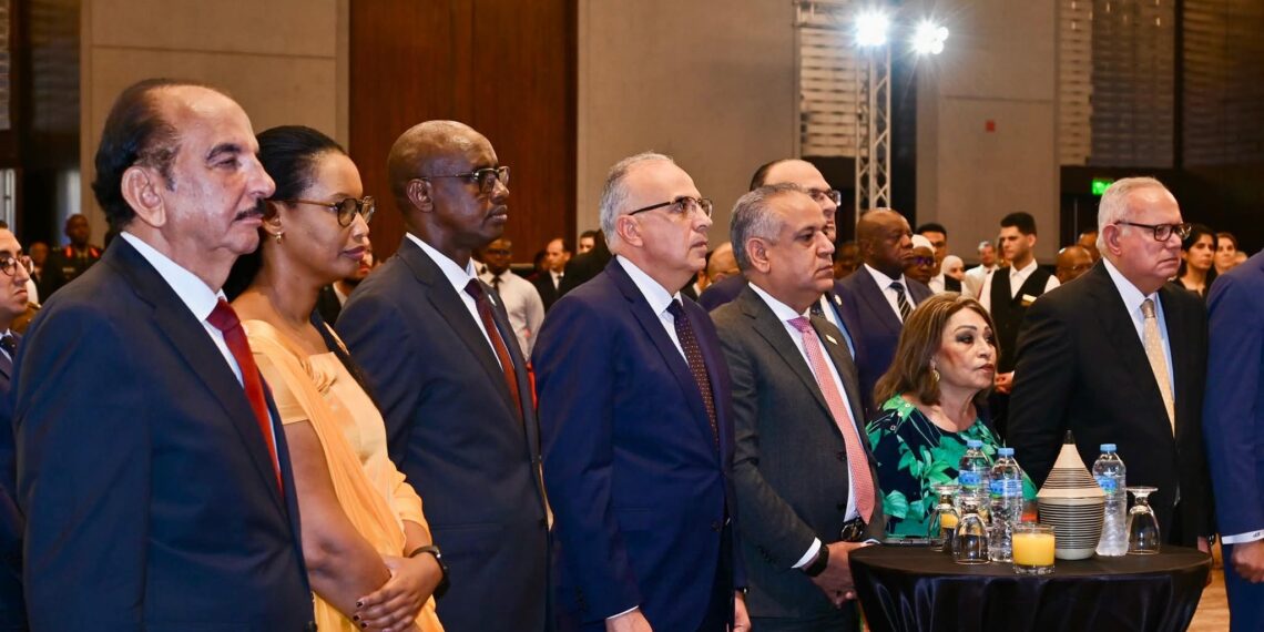 وزير الري يشارك فى الاحتفال بعيد التحرير الوطني لدولة رواندا