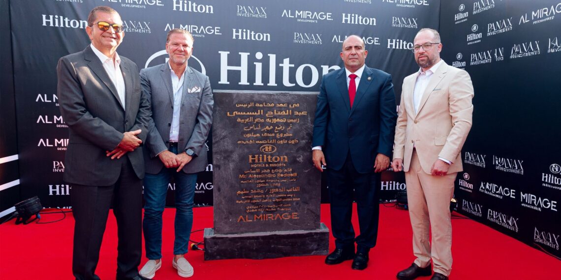 الميراج تدشّن مشروع “هيلتون تاور” بالعاصمة بحضور ممثل هيلتون العالمية
