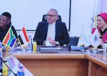 البنك الزراعي المصري يستقبل وفدًا من اتحاد نقابات جنوب إفريقيا