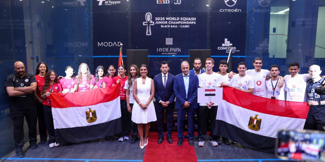 انطلاق بطولة العالم للناشئين للإسكواش في مصر برعاية مجموعة كايرو ثري ايه   