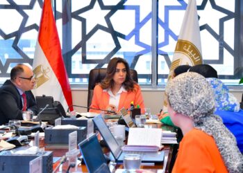 منال عوض تبحث الموقف الحالي للتعاون مع شركاء التنمية والمشروعات البيئية الحالية