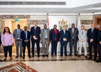 وفد «كيني» يزور البنك المركزي المصري للتعرف على تجربته الرائدة في مجال الأمن السيبراني