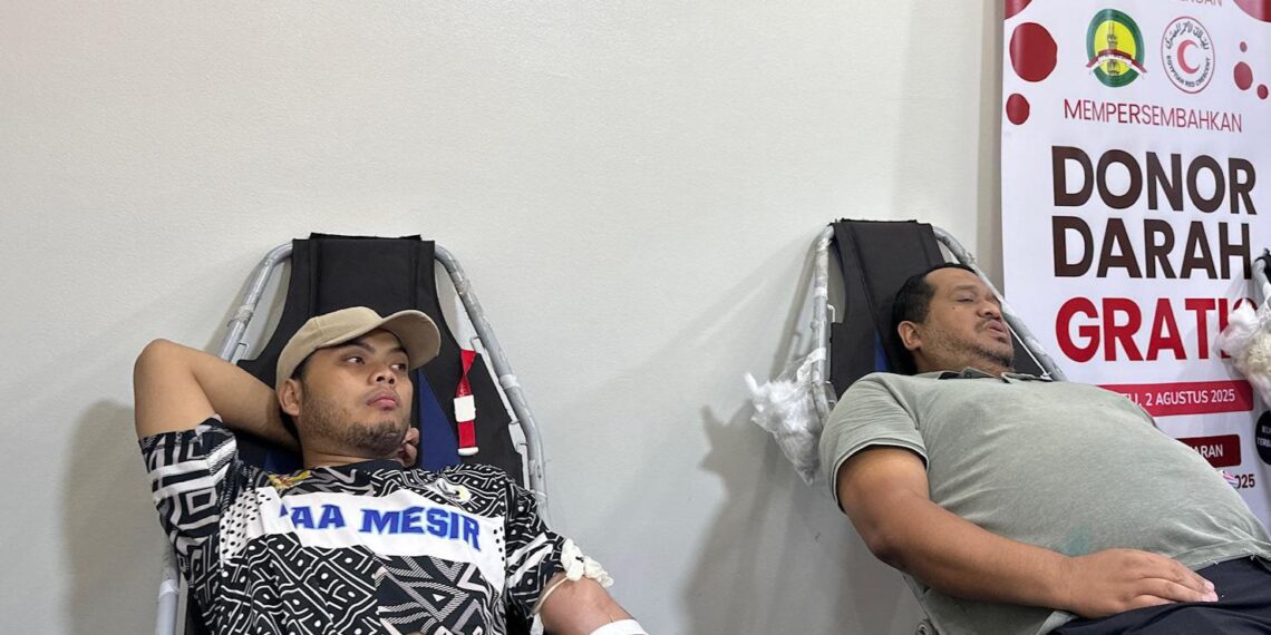 الهلال الأحمر المصري يٌطلق حملة للتبرع بالدم بالتعاون مع سفارة إندونيسيا