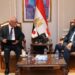 وزير الصناعة والنقل يستقبل السفير الياباني بالقاهرة