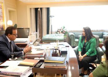 وزير الصحة يبحث مع المرشحة لمنصب سفيرة مصر لدى السويد ولاتفيا آفاق التعاون الصحي