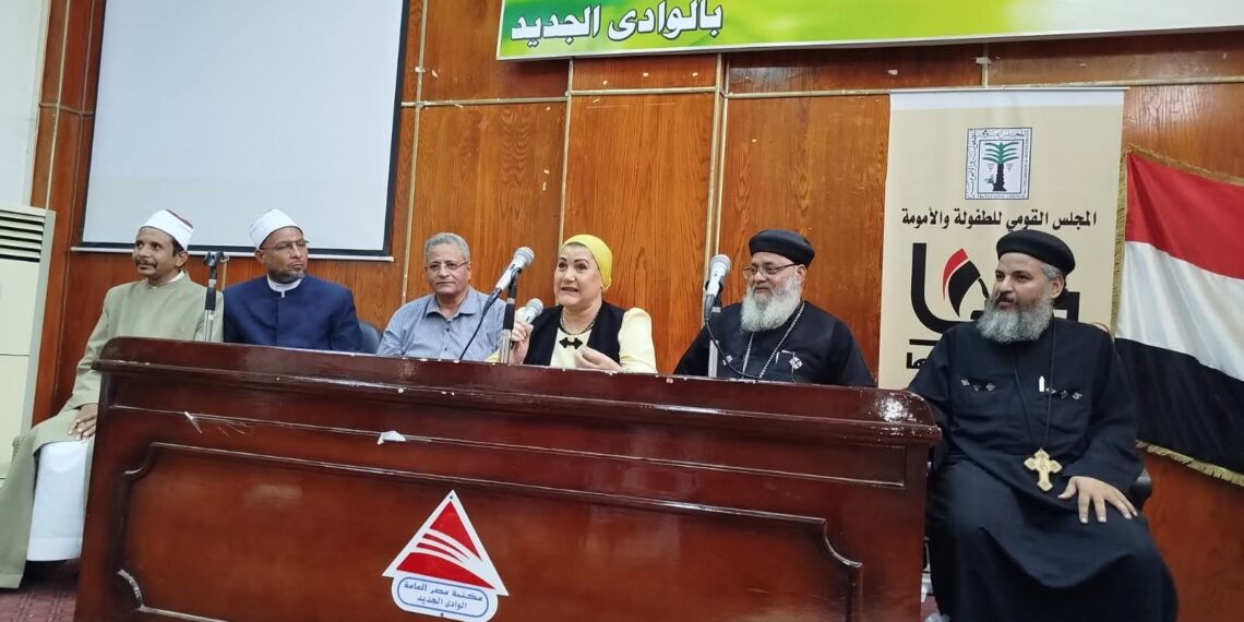 رئيسة القومي للطفولة والأمومة تتابع مبادرات الأطفال بالوادي الجديد