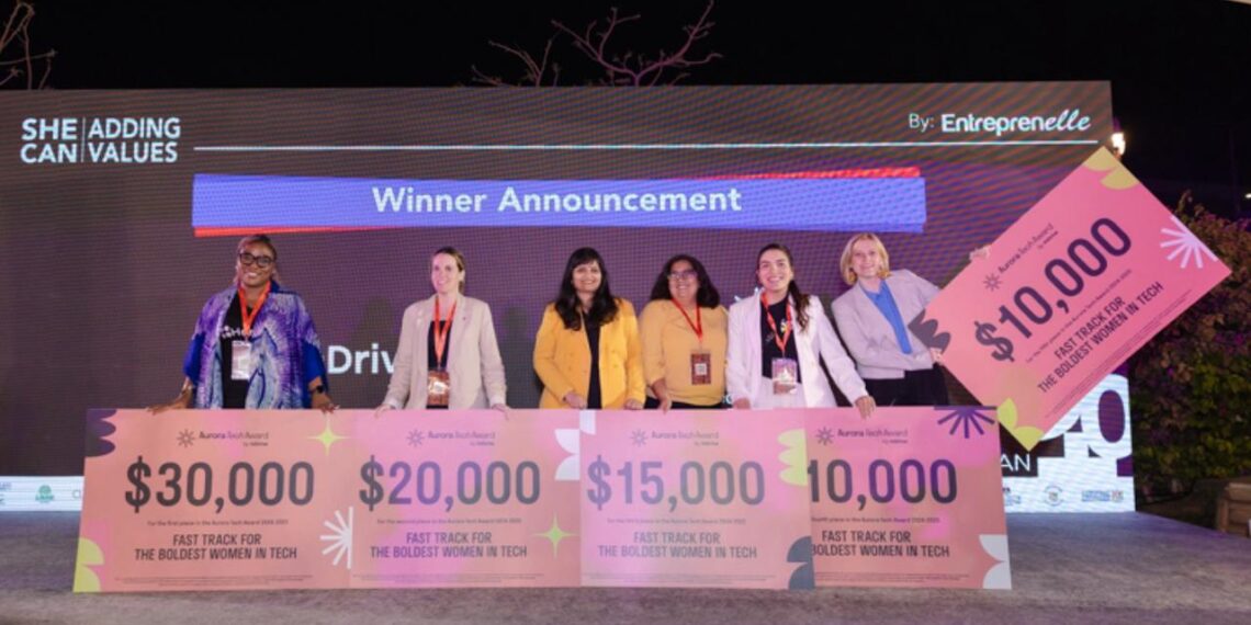 إندرايف تطلق جائزة Aurora Tech 2026 لدعم رائدات الأعمال في التكنولوجيا