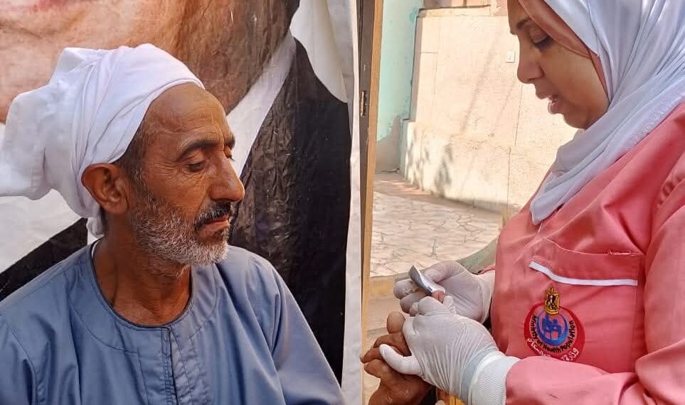 حملة «100 يوم صحة» تقدم 45 مليونًا و470 ألف خدمة طبية مجانية خلال 29 يومًا