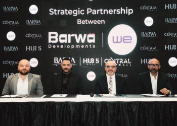 بروة للتنمية توقع اتفاقية شراكة استراتيجية مع WE 