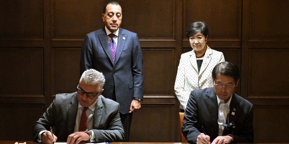 رئيس الوزراء يشهد تعاونًا بين اقتصادية قناة السويس وطوكيو في الهيدروجين الأخضر