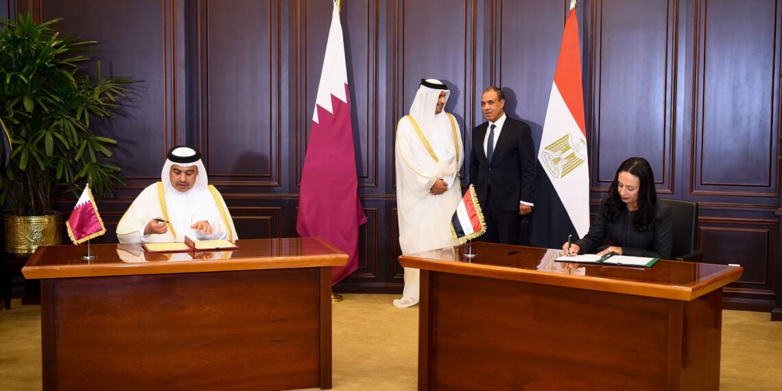 مصر وقطر توقعان مذكرة تفاهم للتعاون في مجال التأمينات والمعاشات