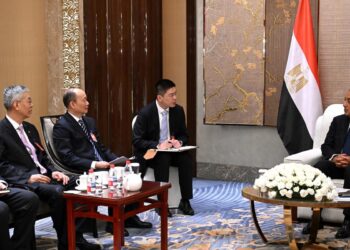 رئيس الوزراء يلتقي رئيس شركة CNCEC الصينية للبتروكيماويات