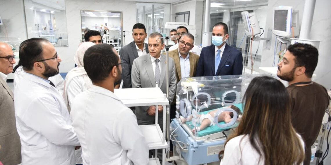نائب وزير الصحة يتفقد مستشفى أطفال مصر لمتابعة أعمال التطوير وجودة الخدمات الطبية