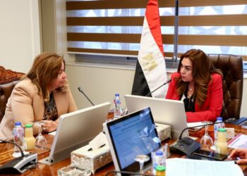 وزيرة التنمية المحلية تبحث سبل الاستفادة من الخدمات التمويلية والتأمينية في المحافظات