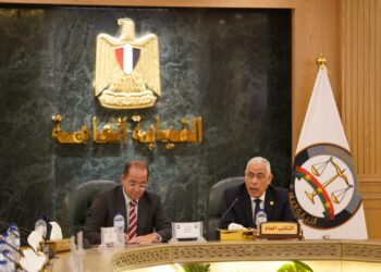 النائب العام يستقبل «كجوك» في إطار تعزيز الشراكة المؤسسية