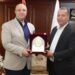 محافظ بنى سويف يُكرم المهندس جمعة علي عبد الحفيظ لترقيته وكيلاً لوزارة التموين بالفيوم