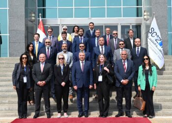 دي بي ورلد تستقبل السفيرة الأمريكية بالقاهرة بميناء السخنة