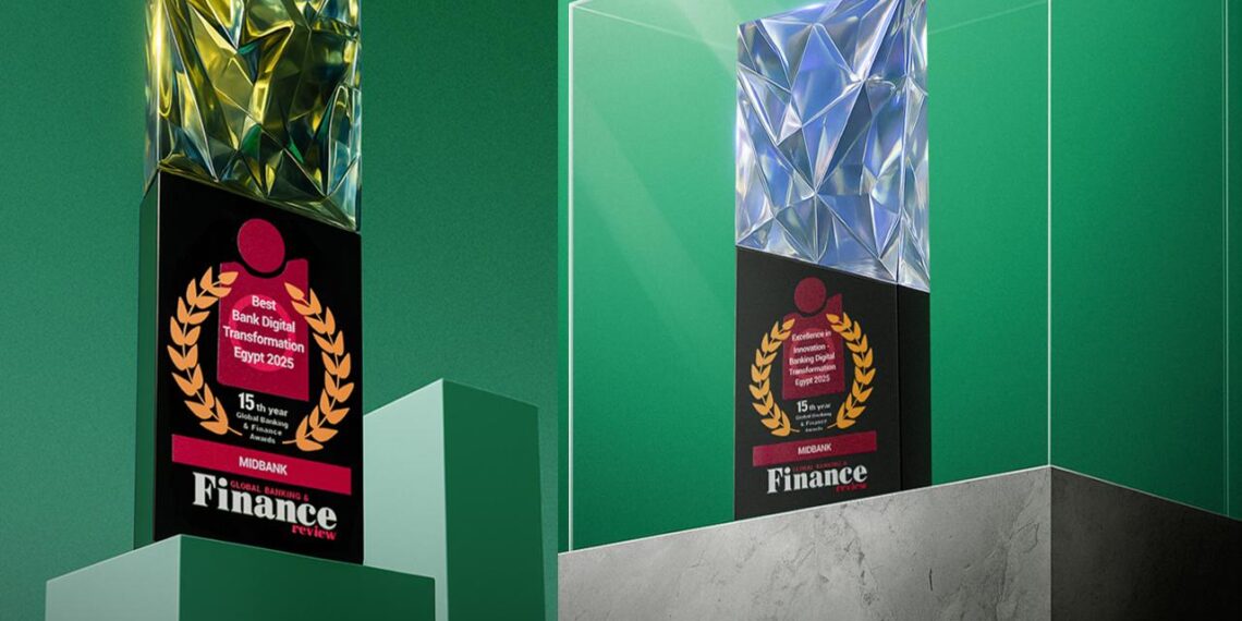 ميدبنك يحصد جائزتي أفضل بنك في التحول الرقمي والتميز في الابتكار لعام 2025