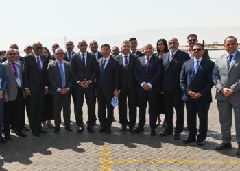 دي بي ورلد تستقبل رئيس جمهورية سنغافورة والوفد الرسمي المرافق له