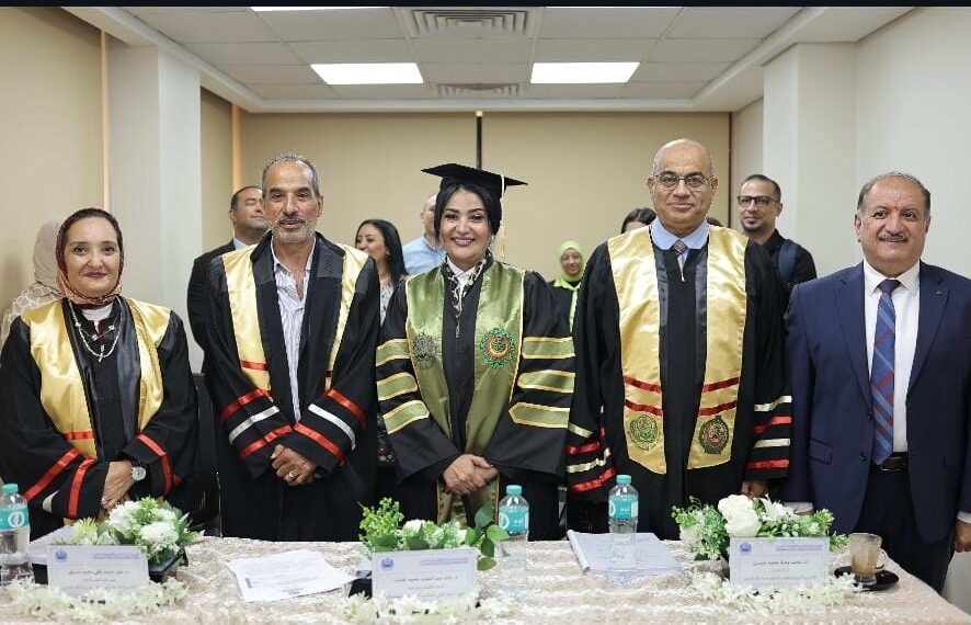 رسالة دكتوراه بالأكاديمية العربية عن دور الطلاب في تحقيق التنمية المستدامة