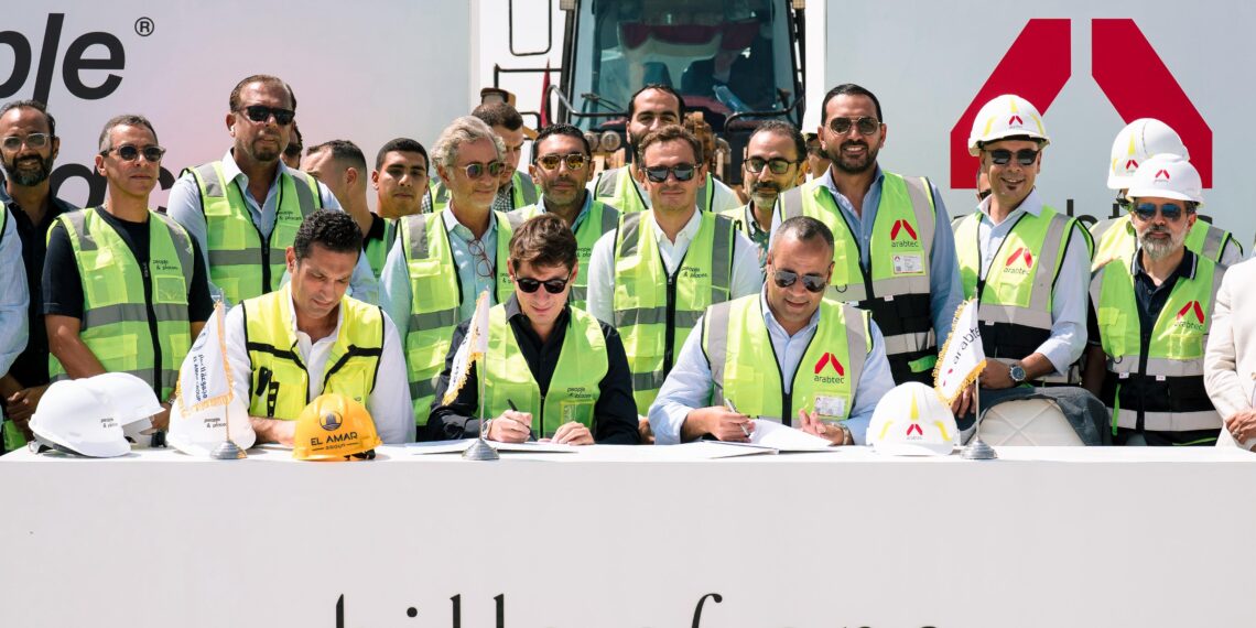 پيپول أند پليسز تبدأ الإنشاءات في Hills of One بمدينة سفنكس بالتعاون مع أرابتك والعمار