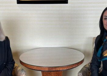 وزيرة التضامن تلتقي السفيرة هيفاء أبو غزالة