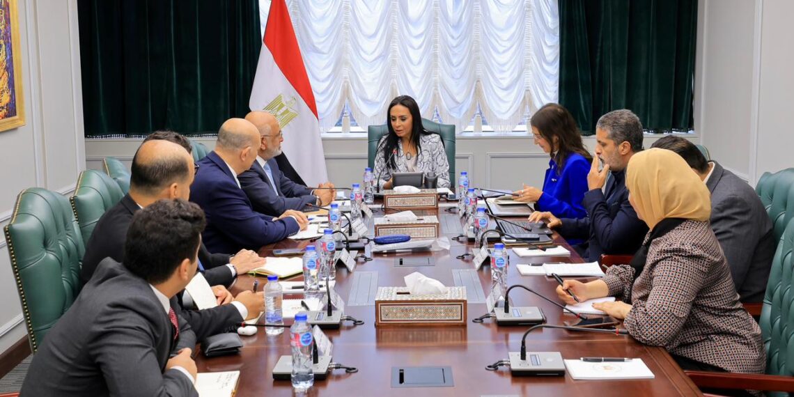 وزيرة التضامن تلتقي المدير التنفيذي لمصر بمجموعة البنك الدولي