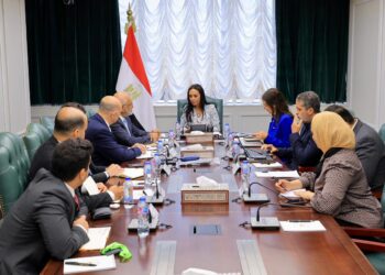وزيرة التضامن تلتقي المدير التنفيذي لمصر بمجموعة البنك الدولي