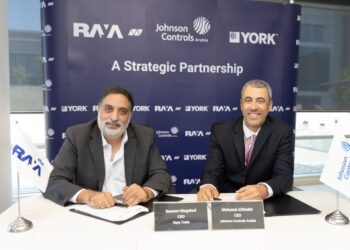 شراكة بين راية للإلكترونيات وجونسون كنترولز لتقديم أنظمة تكييف يورك للسوق العقاري