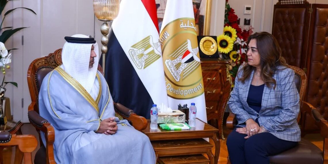 وزيرة التنمية المحلية تستقبل سفير الإمارات الجديد بالقاهرة لبحث سبل التعاون