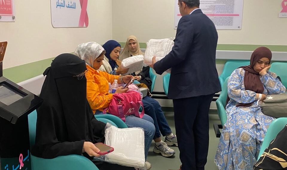 النيل للصناعات النسجية وبهية معاً للتوعية بالكشف المبكر