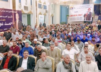 حماة الوطن ينظم مؤتمرا حاشدا بأخميم لدعم مرشحي القائمة الوطنية و الفردي