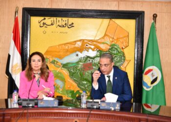 محافظ الفيوم ونائب وزير الاتصالات يناقشان خطط التعاون المشترك