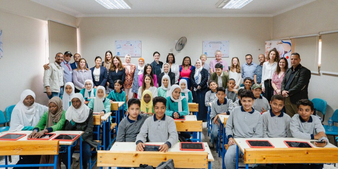 ڤودافون توسّع برنامج المدارس الفورية ليشمل 70 مدرسة تدعم اللاجئين بمصر