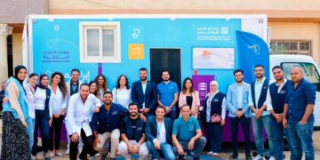 «التجاري الدولي» و«إبراهيم بدران» يفتتحان عيادة أسنان متنقلة جديدة