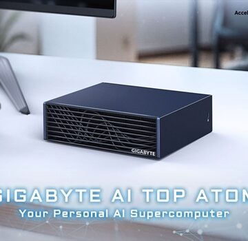 جيجابايت تُعلن الإطلاق الرسمي لحاسوبها الفائق للذكاء الاصطناعي