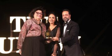 تكريم رفيع المستوي لـ لميس نجم تقديرا لدورها الريادي في التنمية