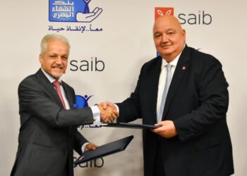 بنك saib يوقع بروتوكول تعاون مع مؤسسة بنك الشفاء المصري