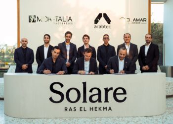 مصر إيطاليا تتحالف مع أرابتك والعمار لتسريع الأعمال الإنشائية في سولاري رأس الحكمة