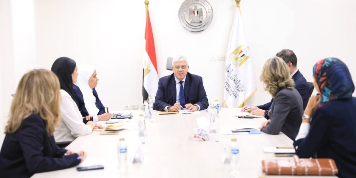 وزير التعليم العالي يبحث سبل التعاون مع ممثلي مكتب بيروت الإقليمي لليونسكو