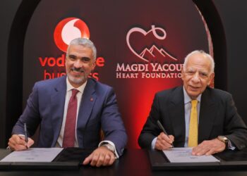 ڤودافون بيزنس تتحالف مع مؤسسة مجدي يعقوب لرقمنة مراكز القلب بالقاهرة وأسوان