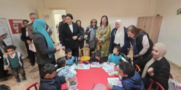 رئيسة القومي للطفولة تزور جمعية نداء للاحتفال باليوم العالمي للإعاقة