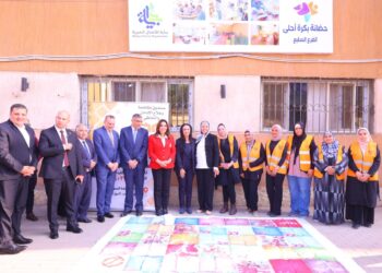 وزيرتا التضامن والتنمية المحلية ومحافظ الجيزة يفتتحون المجمع الخدمي بمساكن روضة السودان