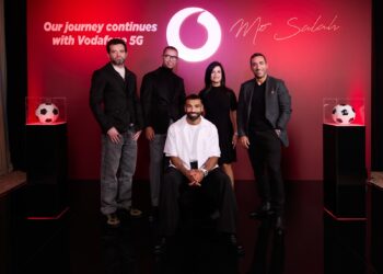 ڤودافون مصر تجدد شراكتها مع محمد صلاح سفيرًا لتكنولوجيا الـ 5G