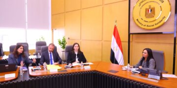 وزيرة التضامن تلتقي وفد المتابعة الدورية النصف السنوية لبعثة البنك الدولي