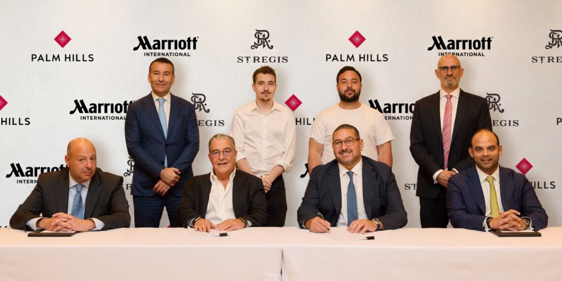 بالم هيلز توسّع استثمارات الضيافة بتوقيع اتفاقية سانت ريجيس الجيزة