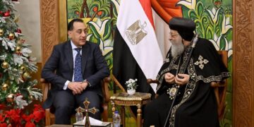 رئيس الوزراء يهنئ قداسة البابا تواضروس الثاني بمناسبة عيد الميلاد المجيد