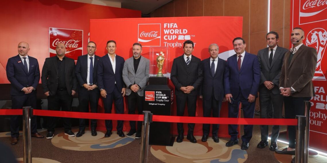 كوكاكولا تُطلق جولة كأس العالم ™FIFA في القاهرة لأول محطة أفريقية