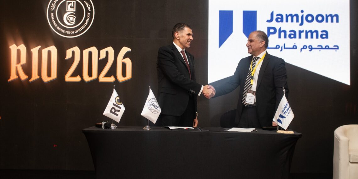 جمجوم فارما بمصر توقع بروتوكول تعاون مع معهد البحوث لأمراض العيون